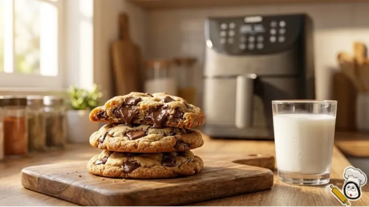receta galletas cookies americanas freidora de aire