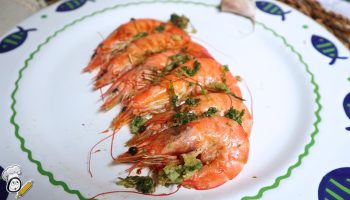 receta gambones al ajillo freidora sin aceite receta navidena rapida