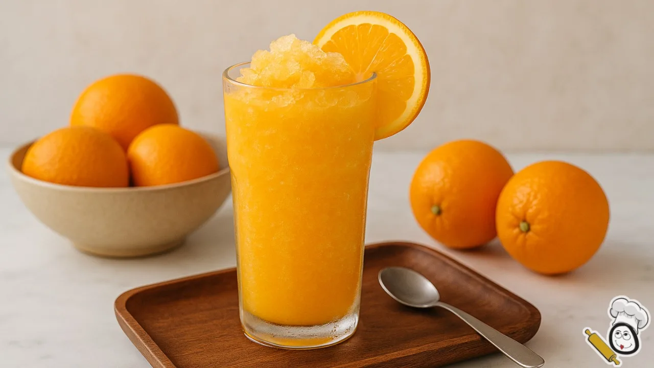 receta granizado naranja mambo cecotec