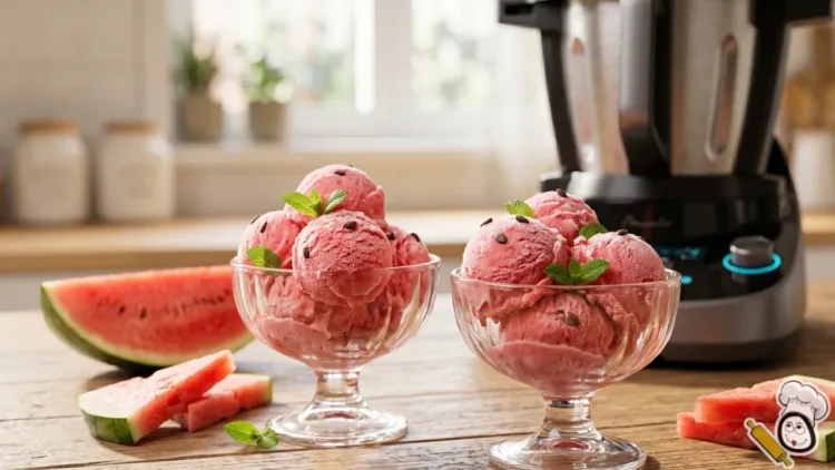receta helado de sandia mambo cecotec