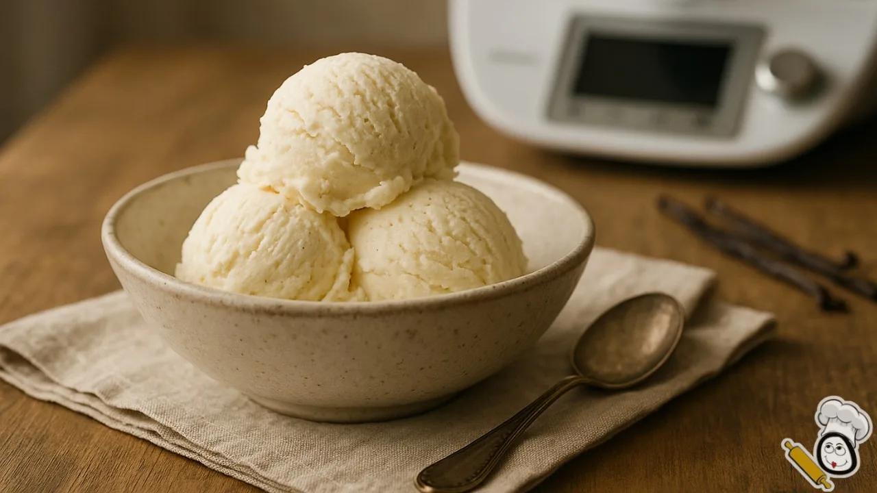 receta helado de vainilla thermomix