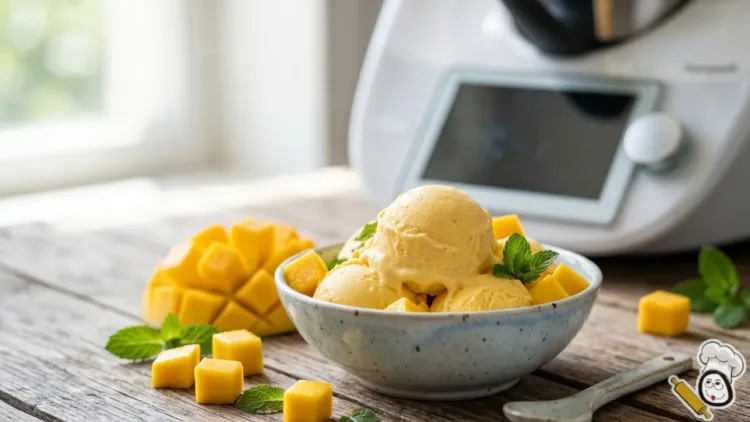 receta helado mango thermomix