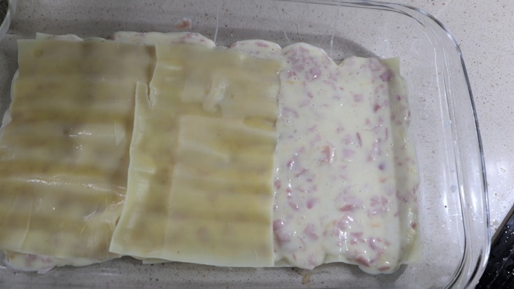 receta lasana jamon york queso casera thermomix