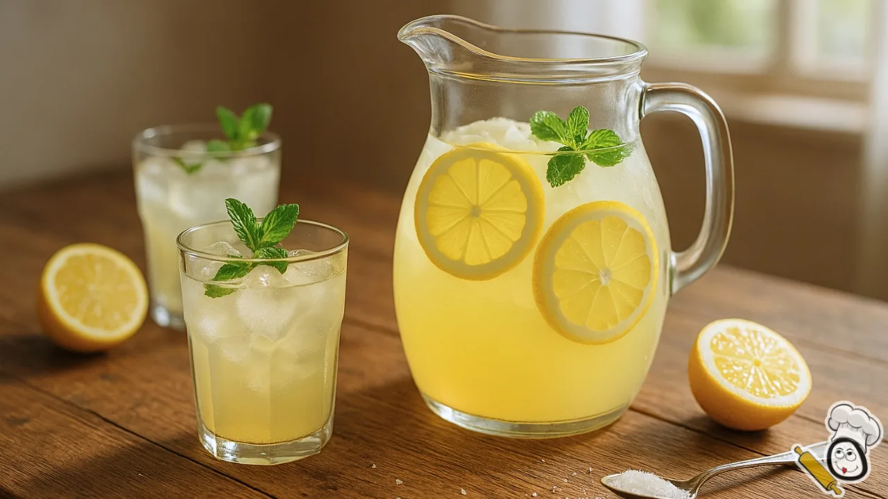 receta limonada casera