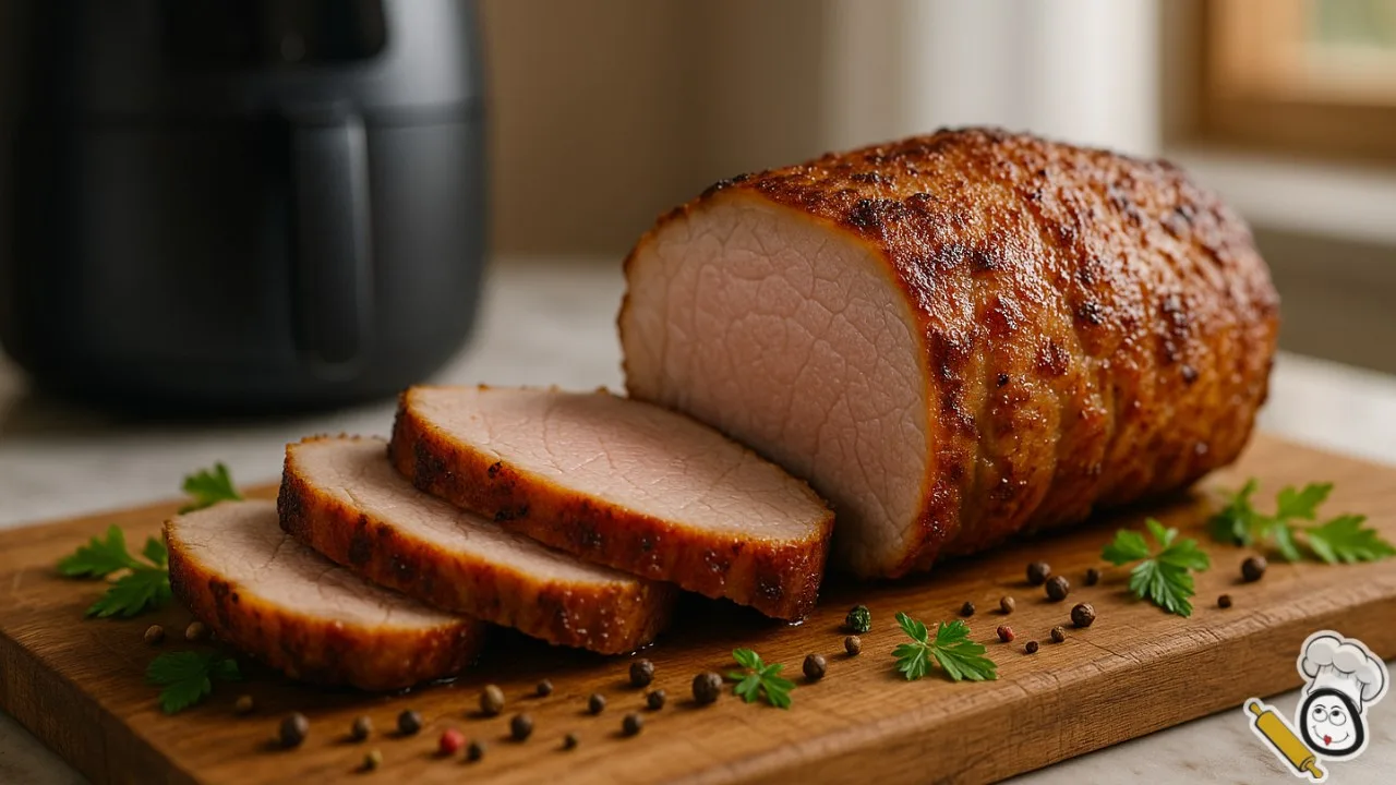 receta lomo cerdo freidora de aire