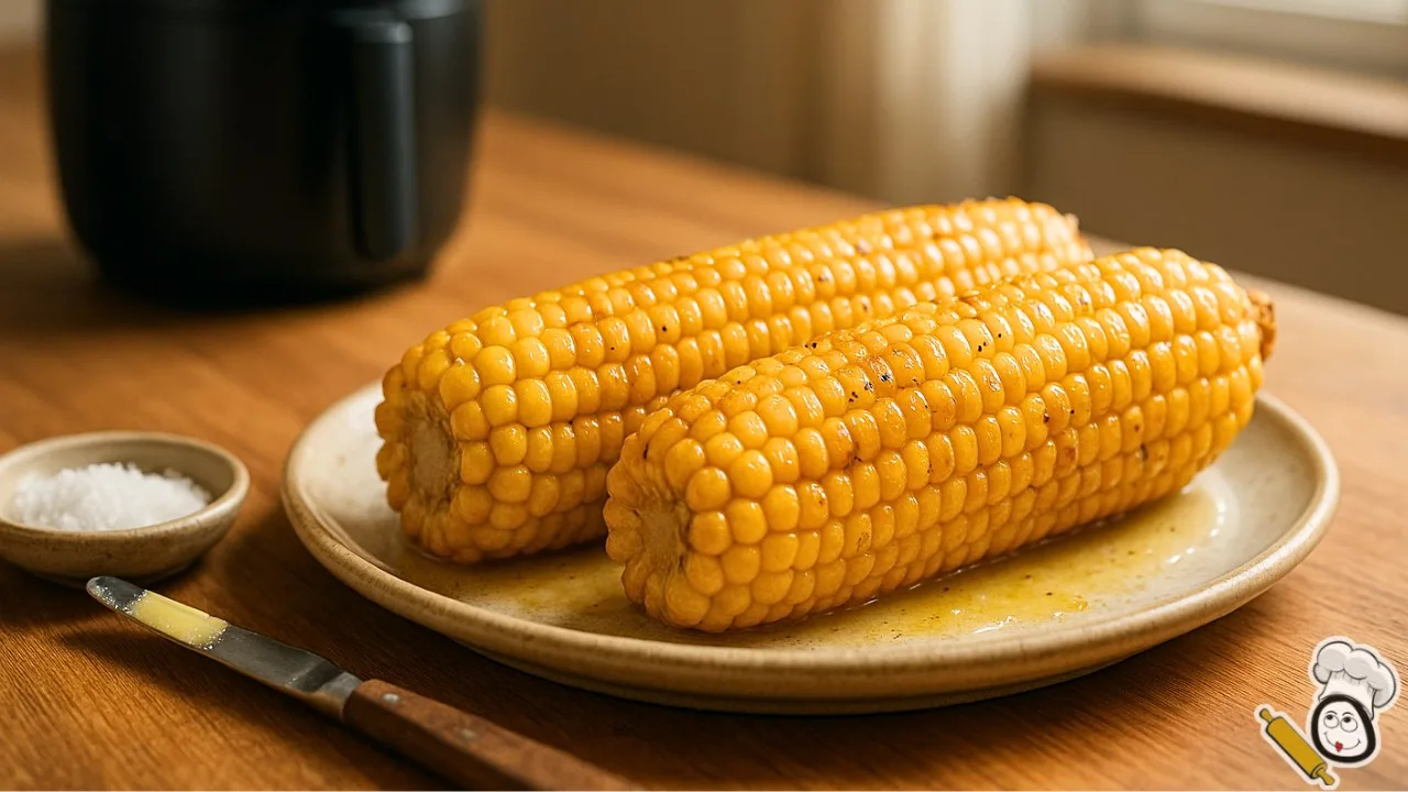 receta maiz freidora de aire