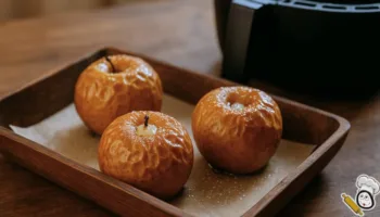 receta manzanas asadas freidora de aire