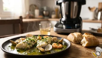 receta merluza salsa verde mambo cecotec