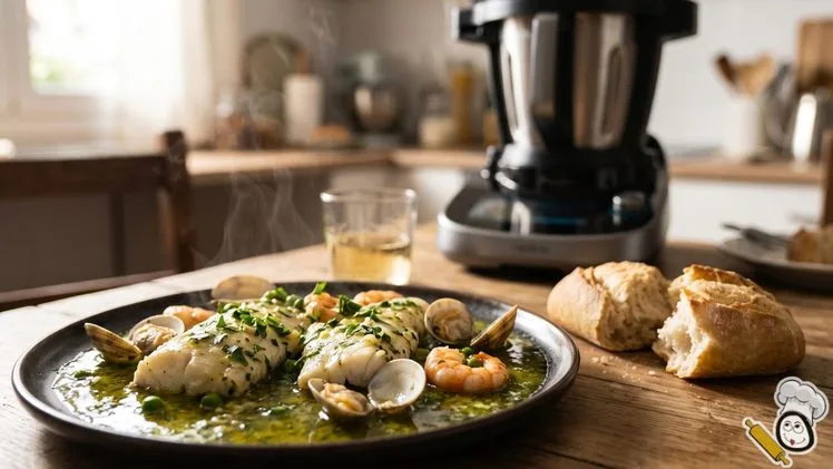 receta merluza salsa verde mambo cecotec