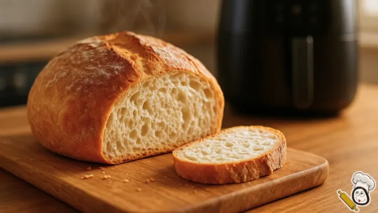 receta pan freidora de aire