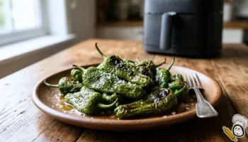 receta pimientos verdes freidora de aire