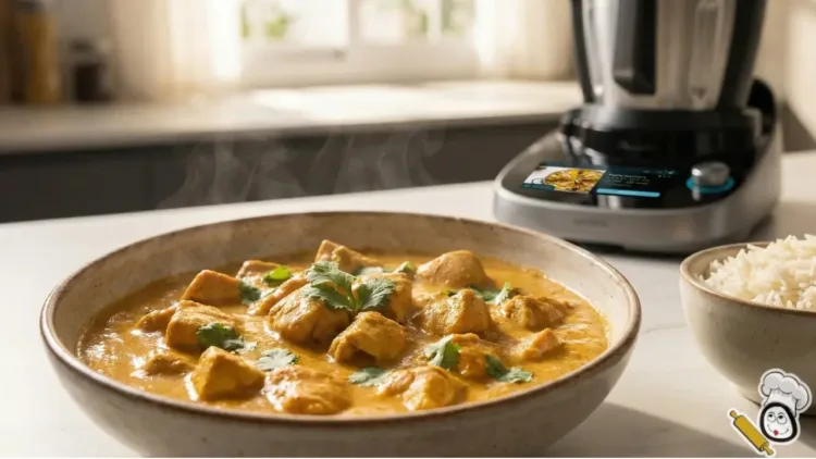 receta pollo al curry con mambo cecotec