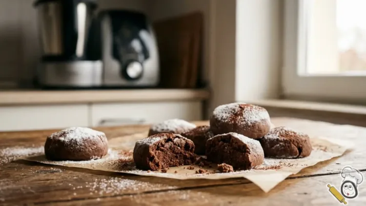 receta polvoron chocolate mambo cecotec