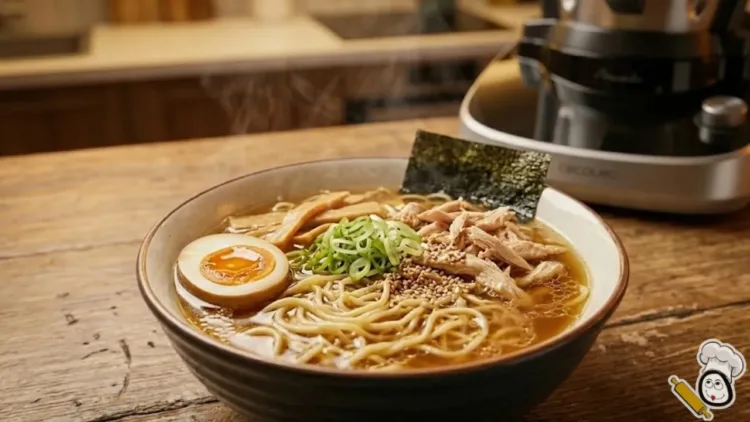 receta ramen con pollo mambo cecotec