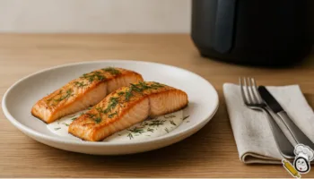 receta salmon salsa yogur freidora aire