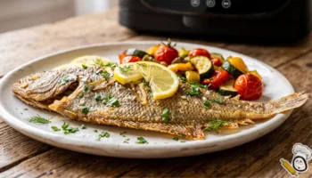 receta sana lenguado freidora de aire