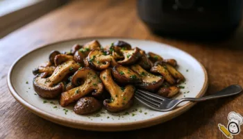 receta setas freidora de aire