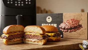 receta smash burger mercadona freidora de aire