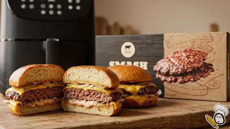 receta smash burger mercadona freidora de aire