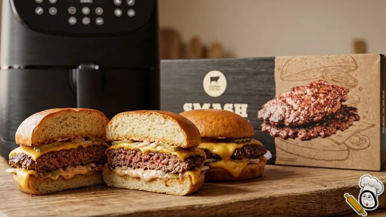 receta smash burger mercadona freidora de aire