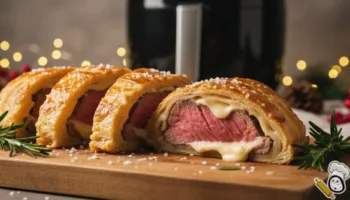 receta solomillo welling tong freidora de aire