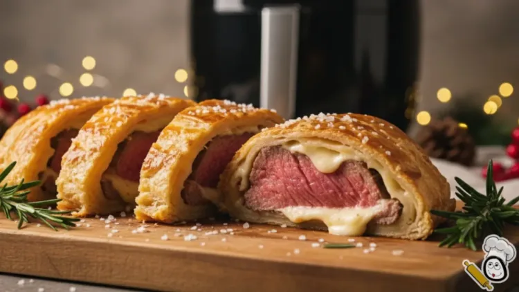 receta solomillo welling tong freidora de aire