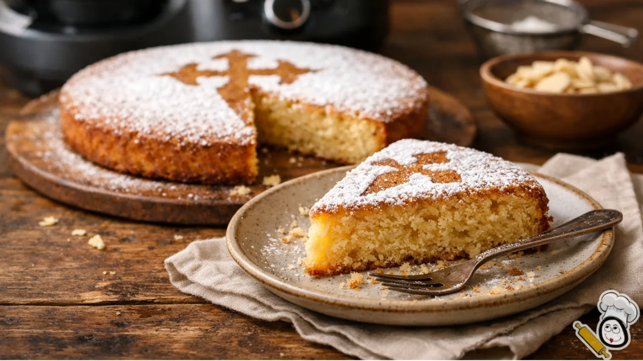 receta tarta de santiago thermomix