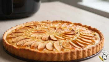 receta tarta manzana freidora de aire