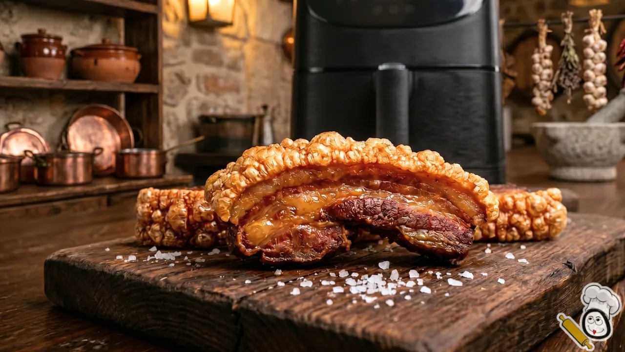 receta torreznos en la freidora de aire