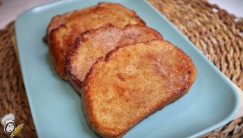 receta torrijas sanas freidora aire