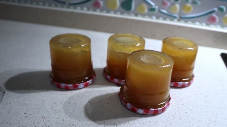 tarros mermelada manzana conservacion