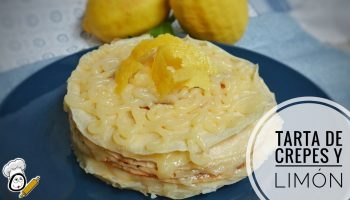 Como hacer la receta de Tarta de crepes con crema de limón en Thermomix