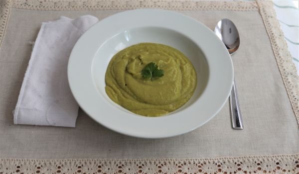 Cómo hacer la receta Thermomix de crema de guisantes