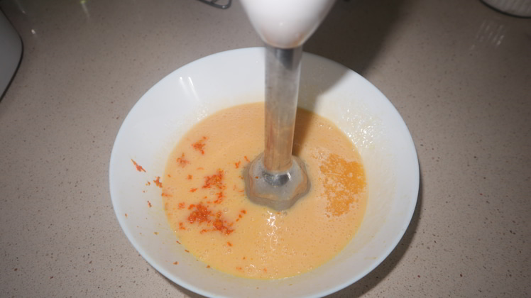 zumo ralladura naranja masa magdalena